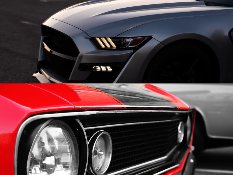 Mustang vs. Camaro: En evig rivalitet mellan två legendariska muskelbilar